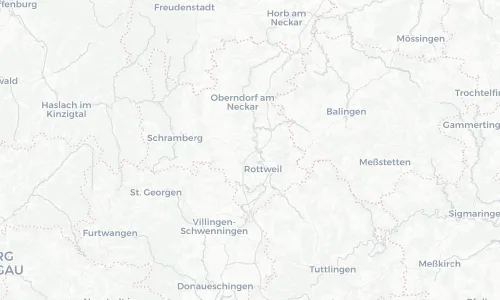 Regenradar Vorschaubild - Aktuelle Niederschläge in Villingendorf und Umgebung