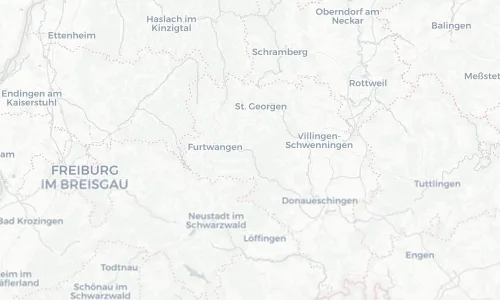 Regenradar Vorschaubild - Aktuelle Niederschläge in Vöhrenbach und Umgebung