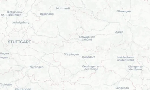 Regenradar Vorschaubild - Aktuelle Niederschläge in Wäschenbeuren und Umgebung