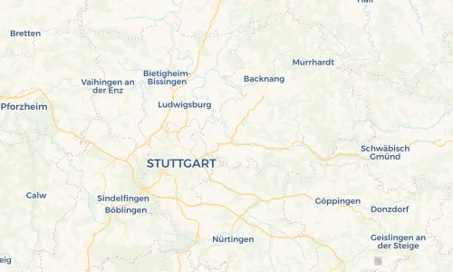 Regenradar Vorschaubild - Aktuelle Niederschläge in Waiblingen und Umgebung