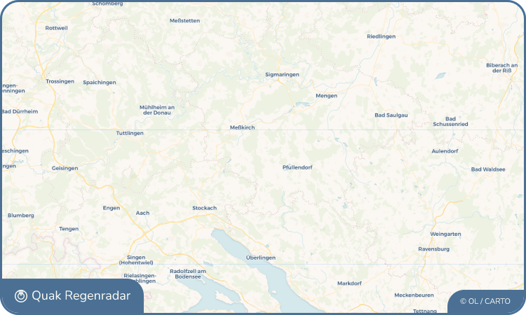 Quak Regenradar-Widget Wald