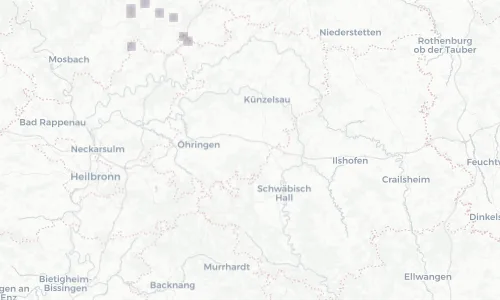 Regenradar Vorschaubild - Aktuelle Niederschläge in Waldenburg und Umgebung