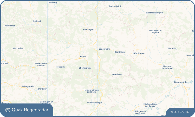 Quak Regenradar-Widget Waldhausen