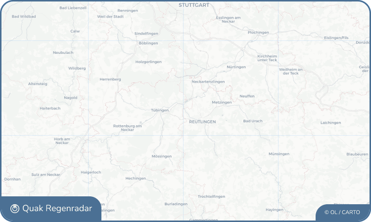 Quak Regenradar-Widget Wannweil