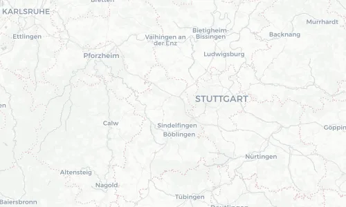 Regenradar Vorschaubild - Aktuelle Niederschläge in Warmbronn und Umgebung