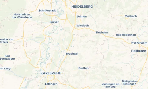 Regenradar Vorschaubild - Aktuelle Niederschläge in Weiher und Umgebung