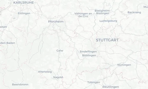 Regenradar Vorschaubild - Aktuelle Niederschläge in Weil der Stadt und Umgebung