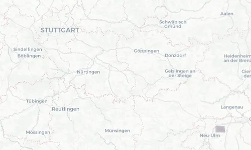 Regenradar Vorschaubild - Aktuelle Niederschläge in Weilheim an der Teck und Umgebung