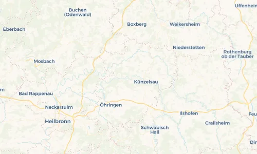 Regenradar Vorschaubild - Aktuelle Niederschläge in Weißbach und Umgebung