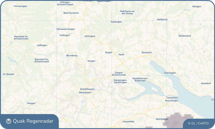 Quak Regenradar-Widget Weiterdingen