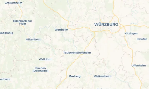 Regenradar Vorschaubild - Aktuelle Niederschläge in Werbach und Umgebung