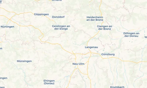 Regenradar Vorschaubild - Aktuelle Niederschläge in Westerstetten und Umgebung