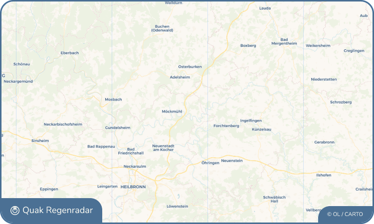Quak Regenradar-Widget Widdern