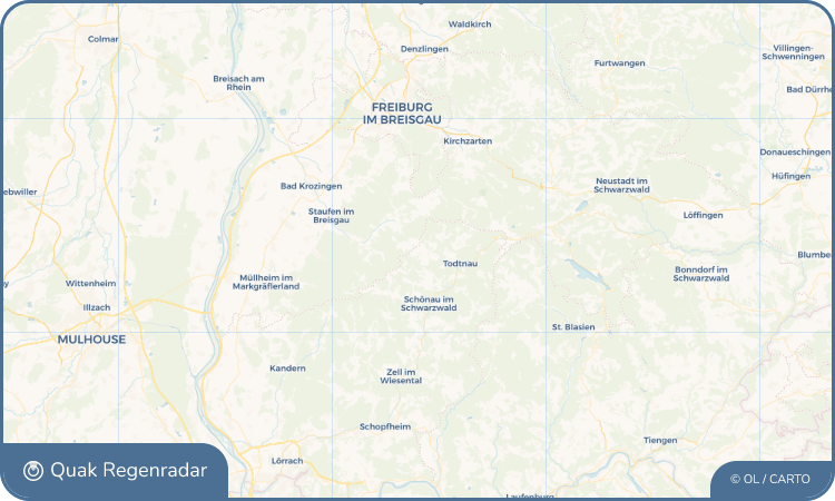 Quak Regenradar-Widget Wieden