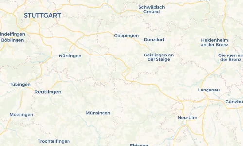 Regenradar Vorschaubild - Aktuelle Niederschläge in Wiesensteig und Umgebung