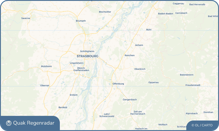 Quak Regenradar-Widget Willstätt