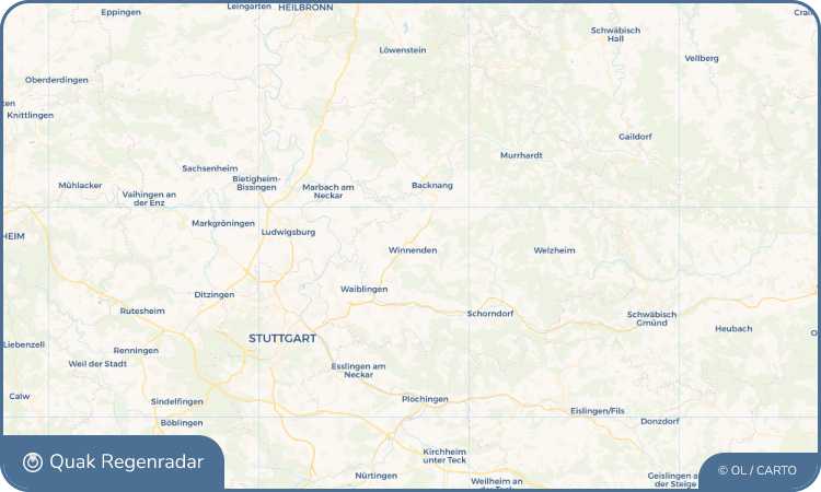 Regenradar-Widget für Winnenden