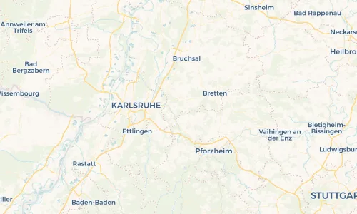 Regenradar Vorschaubild - Aktuelle Niederschläge in Wöschbach und Umgebung