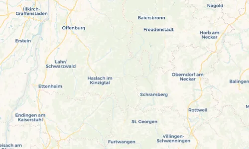 Regenradar Vorschaubild - Aktuelle Niederschläge in Wolfach und Umgebung