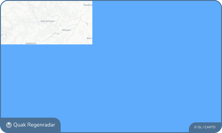 Quak Regenradar-Widget Wolpertswende