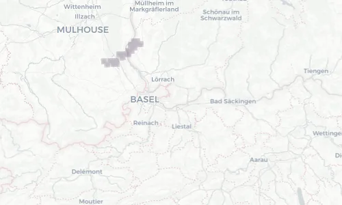 Regenradar Vorschaubild - Aktuelle Niederschläge in Wyhlen und Umgebung