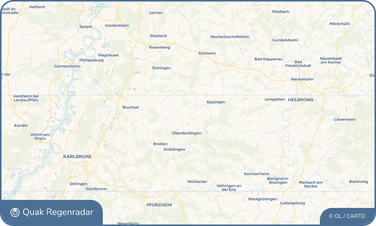 Quak Regenradar-Widget Zaisenhausen
