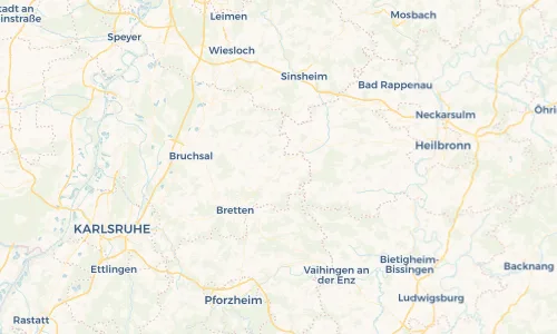 Regenradar Vorschaubild - Aktuelle Niederschläge in Zaisenhausen und Umgebung