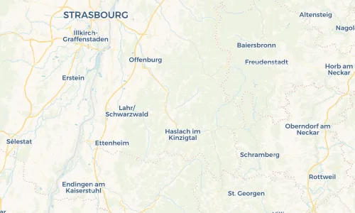 Regenradar Vorschaubild - Aktuelle Niederschläge in Zell am Harmersbach und Umgebung