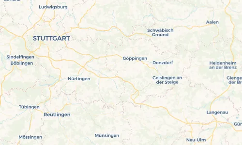 Regenradar Vorschaubild - Aktuelle Niederschläge in Zell unter Aichelberg und Umgebung