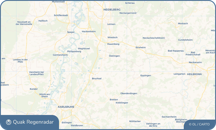 Quak Regenradar-Widget Zeutern