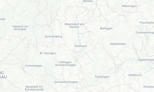 Regenradar Vorschaubild - Aktuelle Niederschläge in Zimmern ob Rottweil und Umgebung