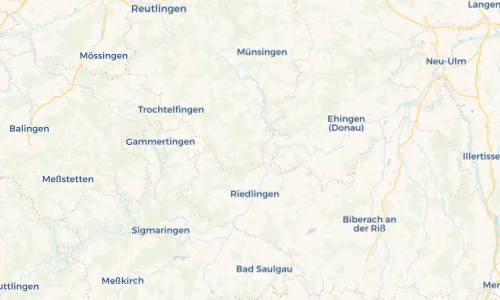 Regenradar Vorschaubild - Aktuelle Niederschläge in Zwiefalten und Umgebung