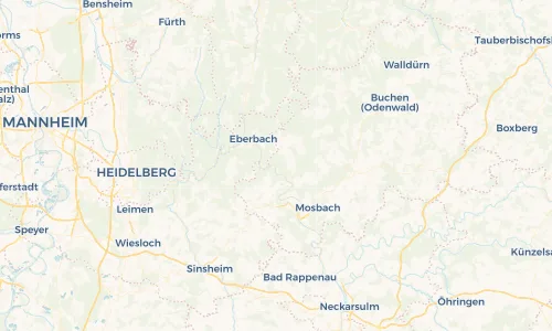 Regenradar Vorschaubild - Aktuelle Niederschläge in Zwingenberg und Umgebung