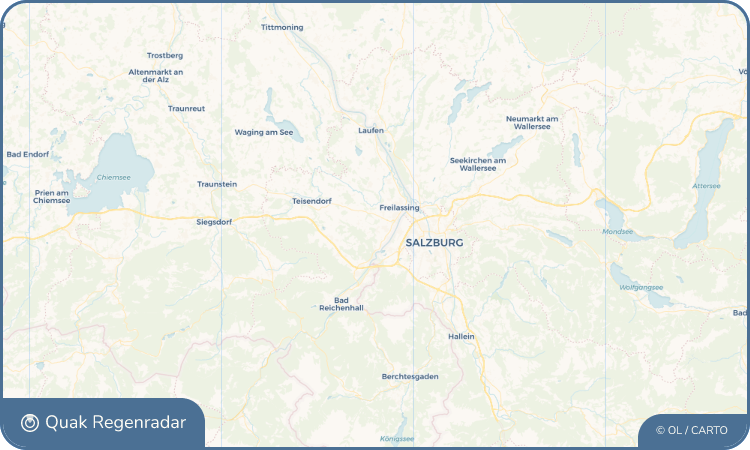 Regenradar-Widget für Ainring
