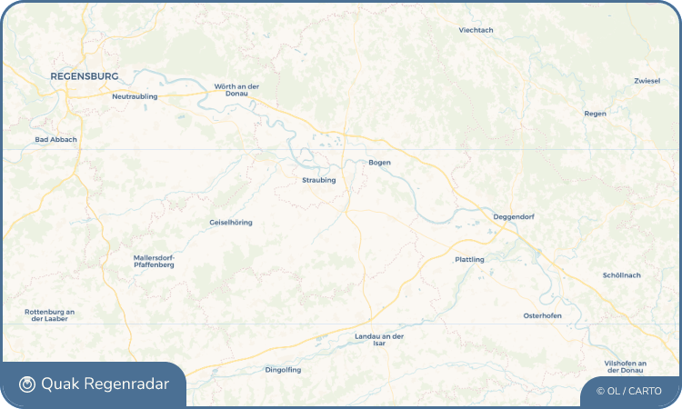 Quak Regenradar-Widget Aiterhofen
