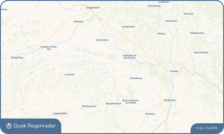 Quak Regenradar-Widget Aldersbach
