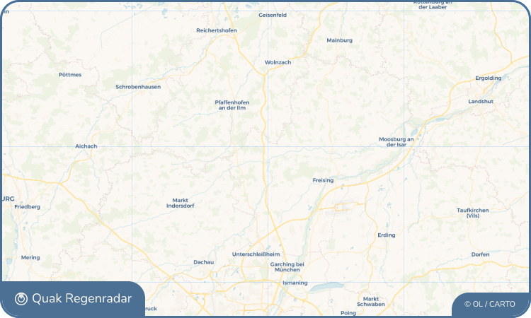 Quak Regenradar-Widget Allershausen