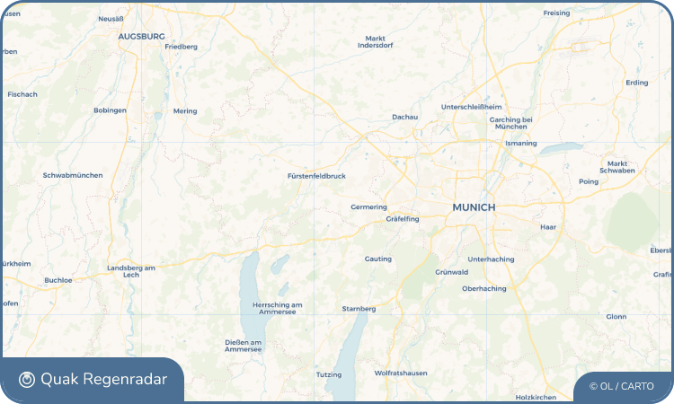 Quak Regenradar-Widget Alling