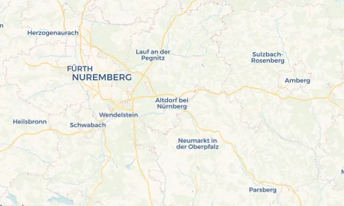 Regenradar Vorschaubild - Aktuelle Niederschläge in Altdorf bei Nürnberg und Umgebung