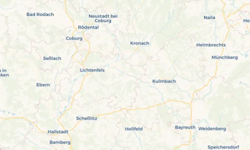 Regenradar Vorschaubild - Aktuelle Niederschläge in Altenkunstadt und Umgebung