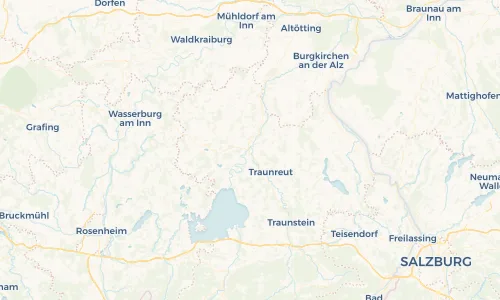 Regenradar Vorschaubild - Aktuelle Niederschläge in Altenmarkt an der Alz und Umgebung