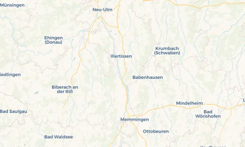 Regenradar Vorschaubild - Aktuelle Niederschläge in Altenstadt und Umgebung