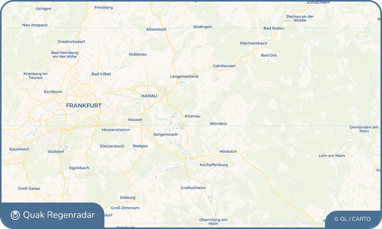 Quak Regenradar-Widget Alzenau