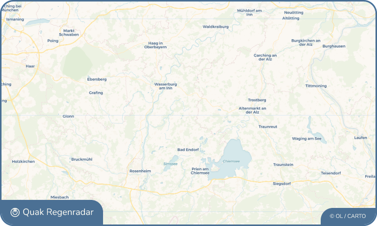 Quak Regenradar-Widget Amerang