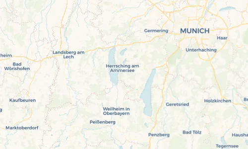 Regenradar Vorschaubild - Aktuelle Niederschläge in Andechs und Umgebung