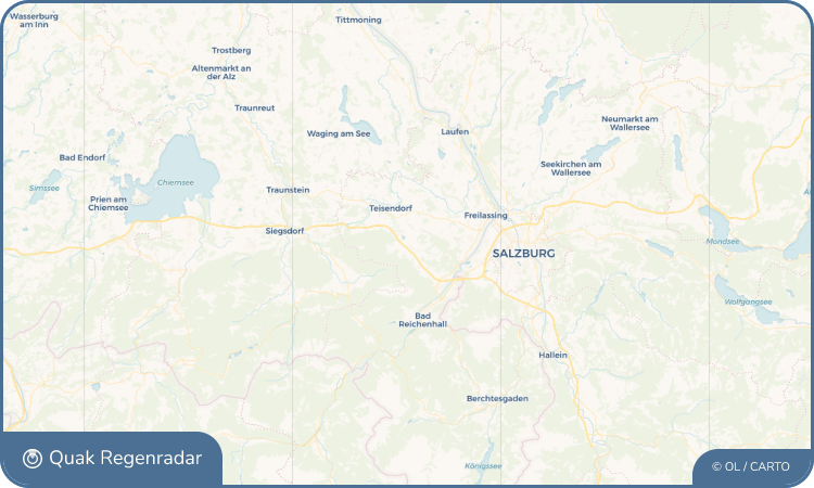 Regenradar-Widget für Anger