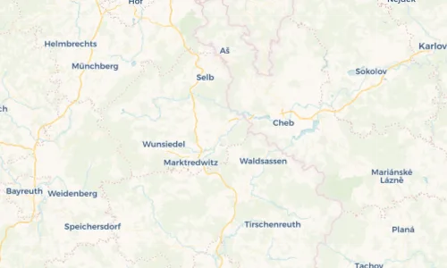Regenradar Vorschaubild - Aktuelle Niederschläge in Arzberg und Umgebung