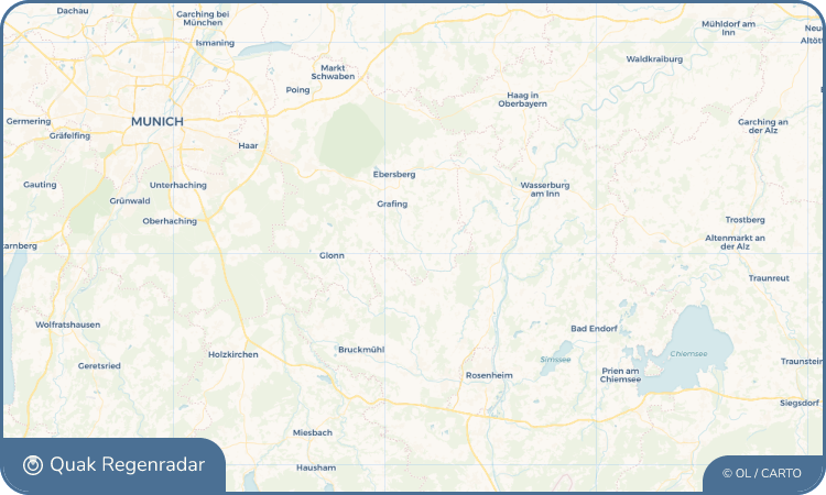 Quak Regenradar-Widget Aßling
