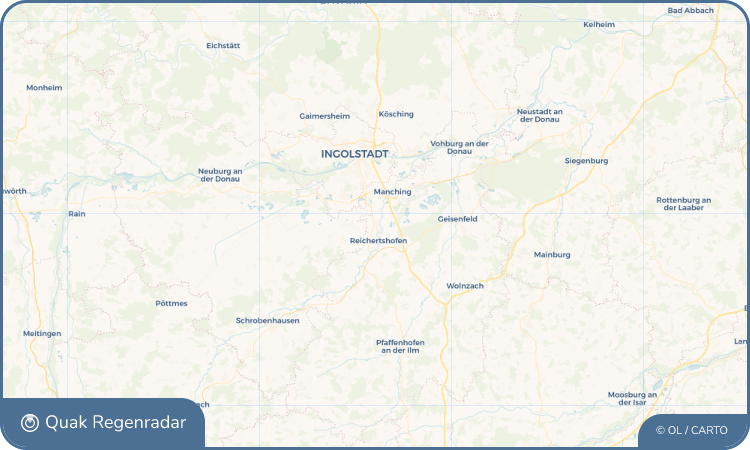Quak Regenradar-Widget Baar-Ebenhausen