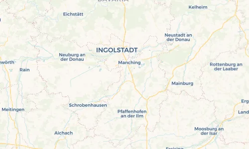 Regenradar Vorschaubild - Aktuelle Niederschläge in Baar-Ebenhausen und Umgebung